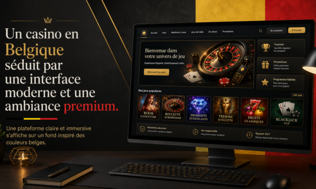 Industries du divertissement en Belgique, casino en ligne be et loisirs numériques