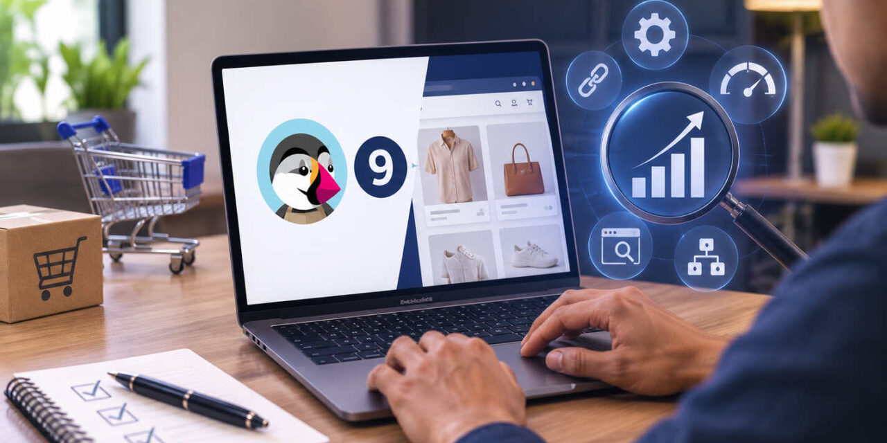 PrestaShop 9 et SEO : ce qui change vraiment, et ce qu&rsquo;il faut reconfigurer après la mise à jour